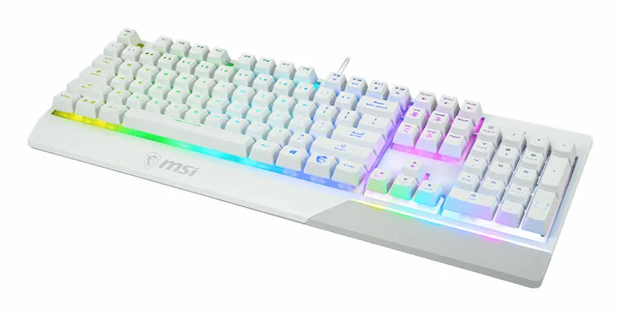 MSI VIGOR GK30 WHITE UA Mekanik RGB Oyuncu Klavyesi Thumbnail 2