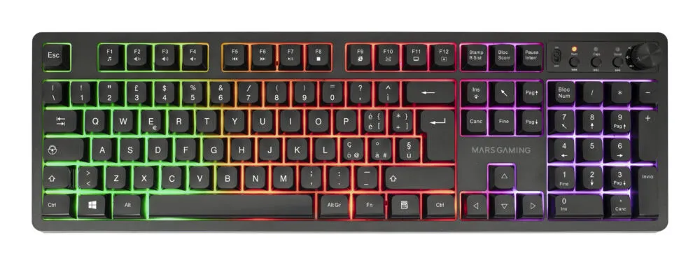 Mars Gaming MCPWXIT RGB Kablosuz Oyuncu Klavyesi Thumbnail 3