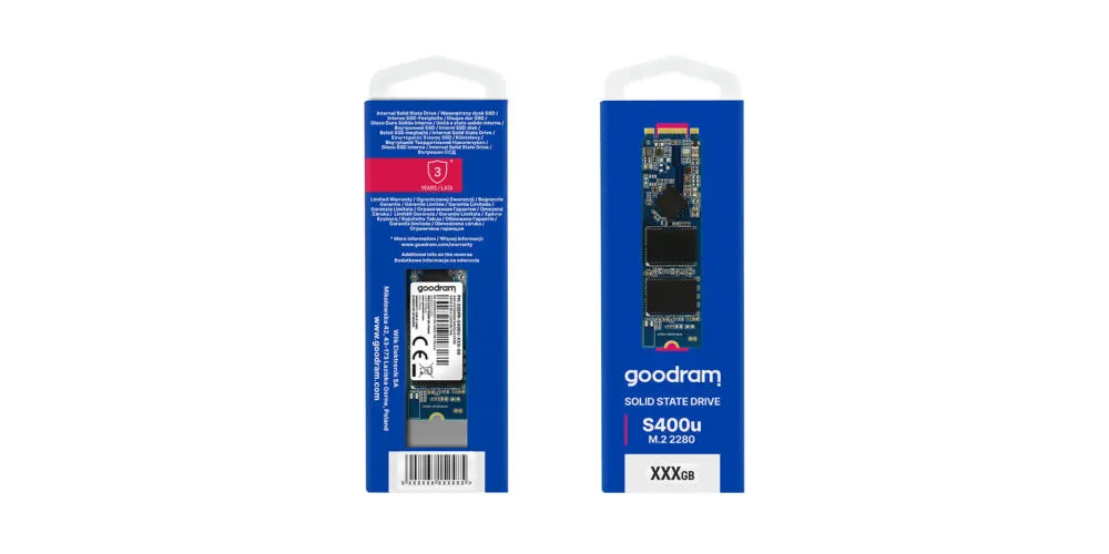 Goodram S400u 240 GB SSDPB-S400U-240-80 M.2 SSD Thumbnail 1