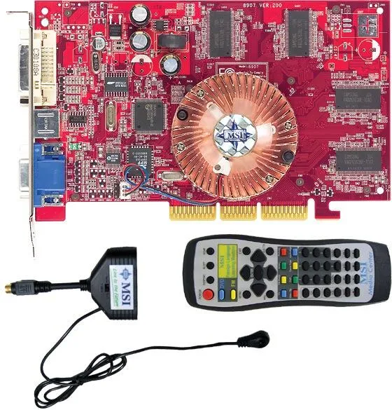 MSI 8907-010R GeForce FX 5200 GDDR Ekran Kartı Thumbnail 0