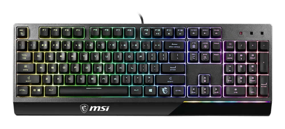 MSI VIGOR GK30 Oyun USB QWERTZ Almanca Siyah Klavye