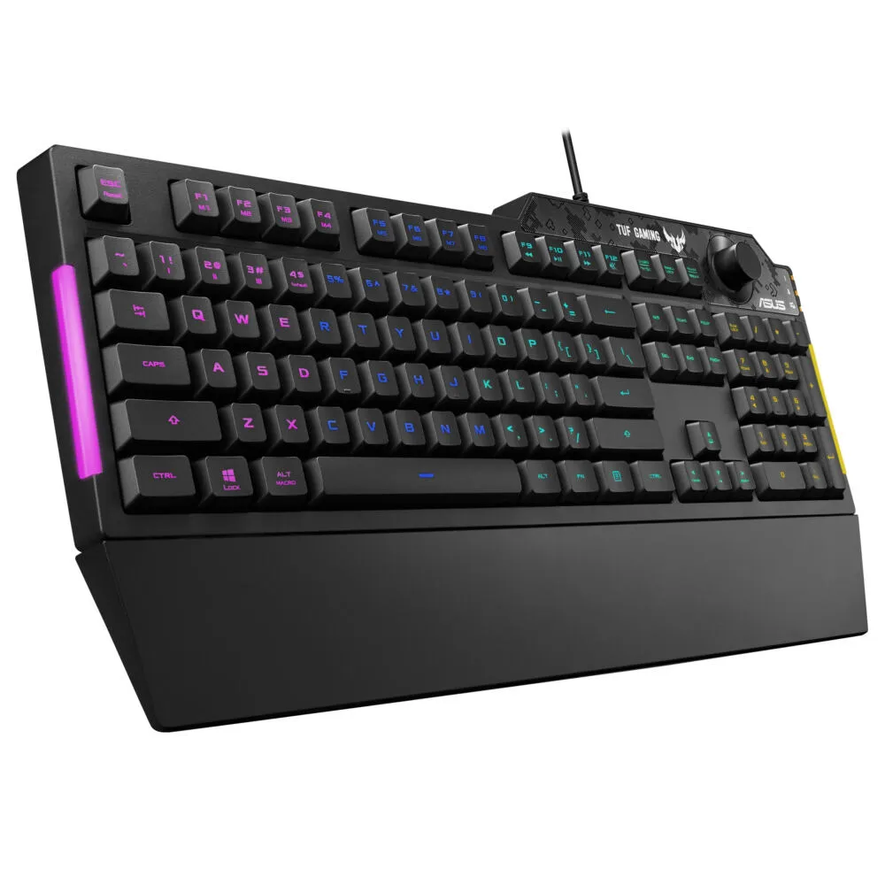 ASUS TUF Gaming K1 RA04 TUF K1/US RGB Oyuncu Klavyesi Thumbnail 4