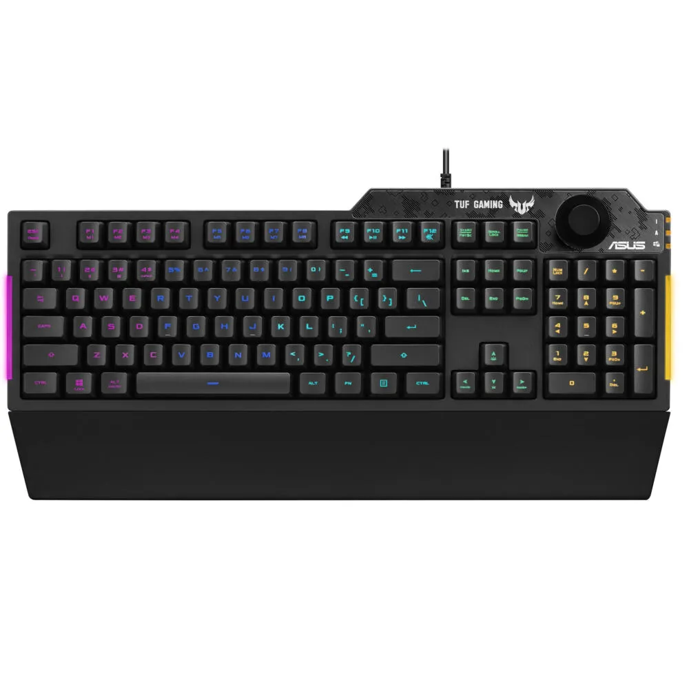 ASUS TUF Gaming K1 90MP01X0-BKSA00 RGB Oyuncu Klavyesi Thumbnail 6