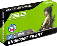 ASUS EN8500GT SILENT/HTD/512M GeForce 8500 GT GDDR2 Ekran Kartı Thumbnail 1