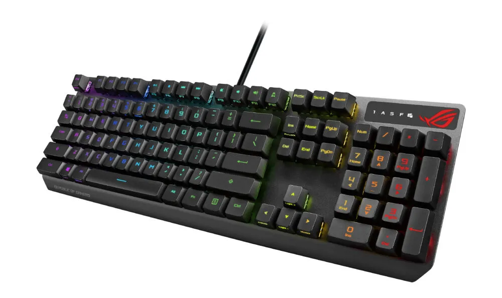 ASUS ROG Strix Scope RX 90MP0240-BKFA00 Mekanik RGB Oyuncu Klavyesi Thumbnail 5