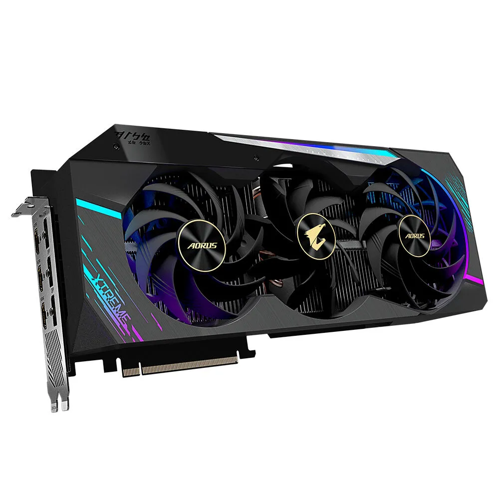 GIGABYTE AORUS GeForce RTX 3090 XTREME 24G NVIDIA 24 GB GDDR6X Ekran Kartı