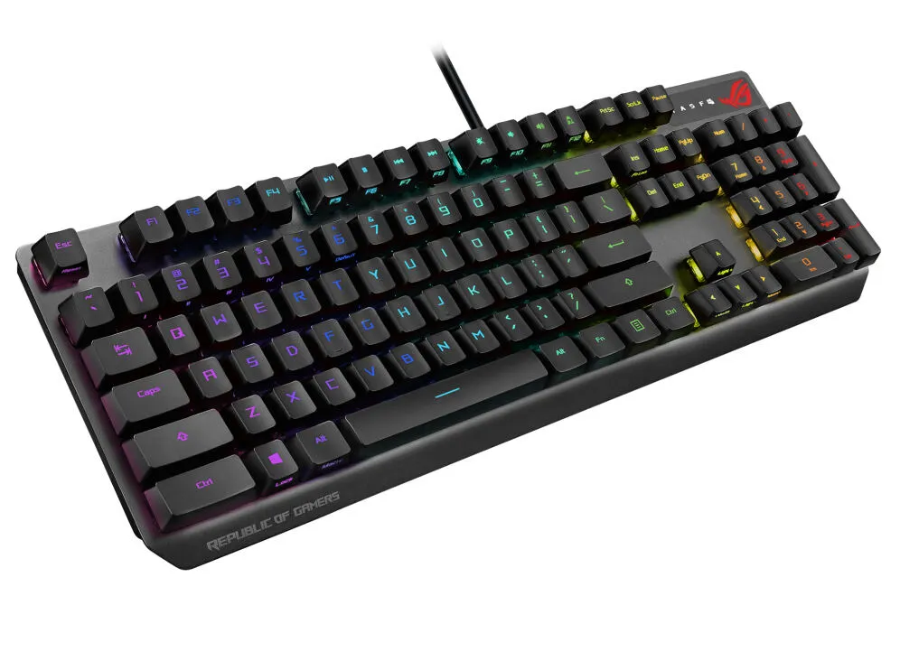 ASUS ROG Strix Scope RX ROG RX/BL Mekanik RGB Oyuncu Klavyesi Thumbnail 2