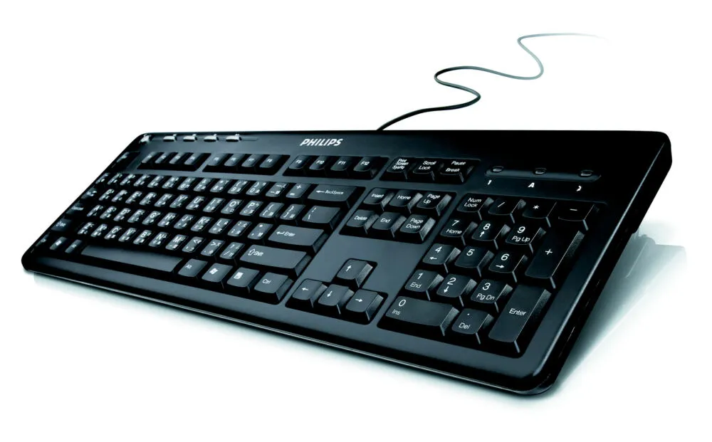 Philips SPK2600BC/96 PS/2 Siyah Klavye