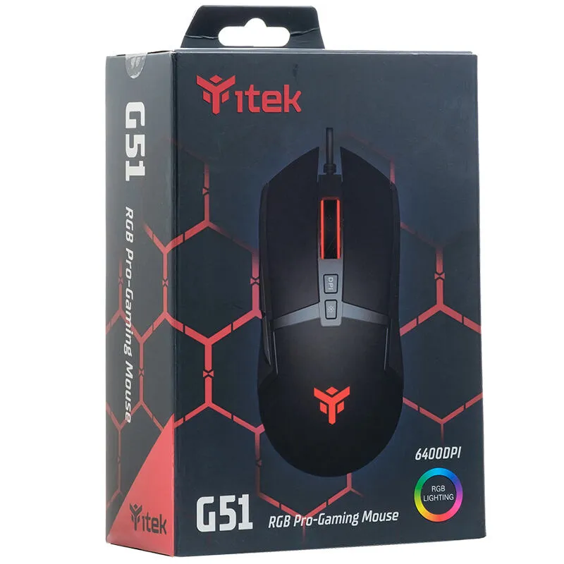 itek G51 ITMGG51 6400 DPI Oyuncu Faresi Thumbnail 1