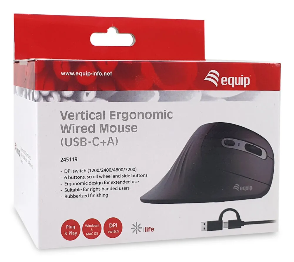 Equip 245119 7200 DPI Optik Mouse Thumbnail 6