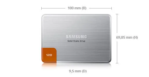 Samsung 470 Series 128 GB MZ-5PA128/EU 2.5" SATA3 SSD Thumbnail 1