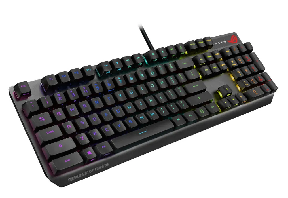 ASUS ROG Strix Scope RX 90MP0240-BKIA00 Mekanik RGB Oyuncu Klavyesi Thumbnail 9