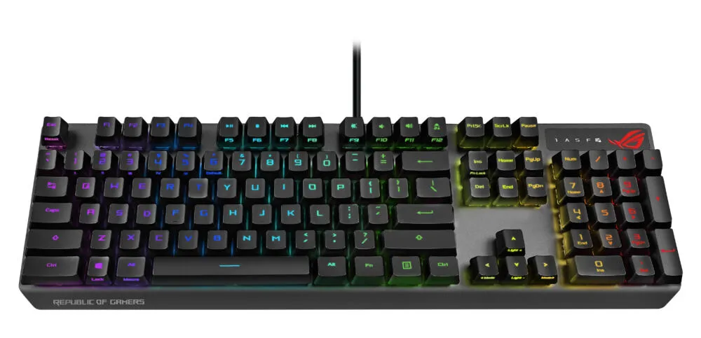 ASUS ROG Strix Scope RX 90MP0240-BKIA00 Mekanik RGB Oyuncu Klavyesi Thumbnail 7