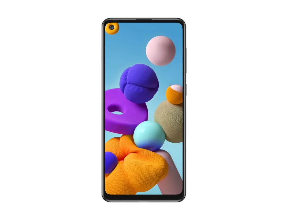 Samsung Galaxy A21s SM-A217F 16,5 cm (6.5") Çift SIM Android 10 4G USB C Tipi 4 GB 128 GB 5000 mAh Gümüş Akıllı Telefon