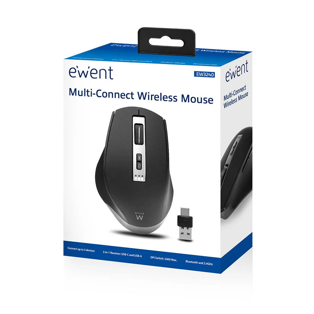 Ewent EW3240 2400 DPI Bluetooth Kablosuz Mouse Thumbnail 5