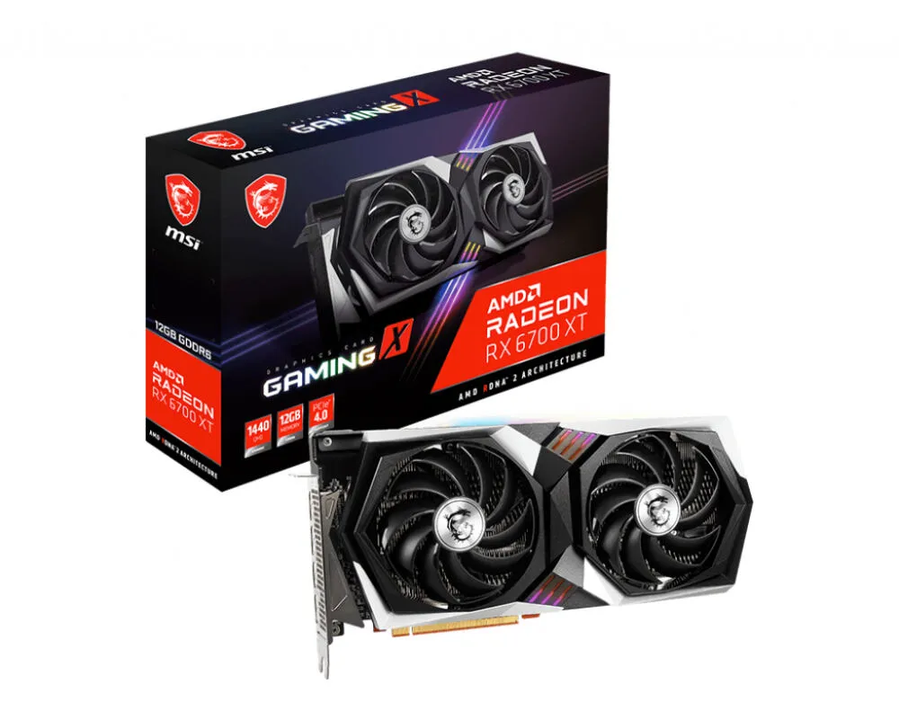 MSI GAMING Radeon RX 6700 XT X 12G AMD 12 GB GDDR6 Ekran Kartı Thumbnail 5