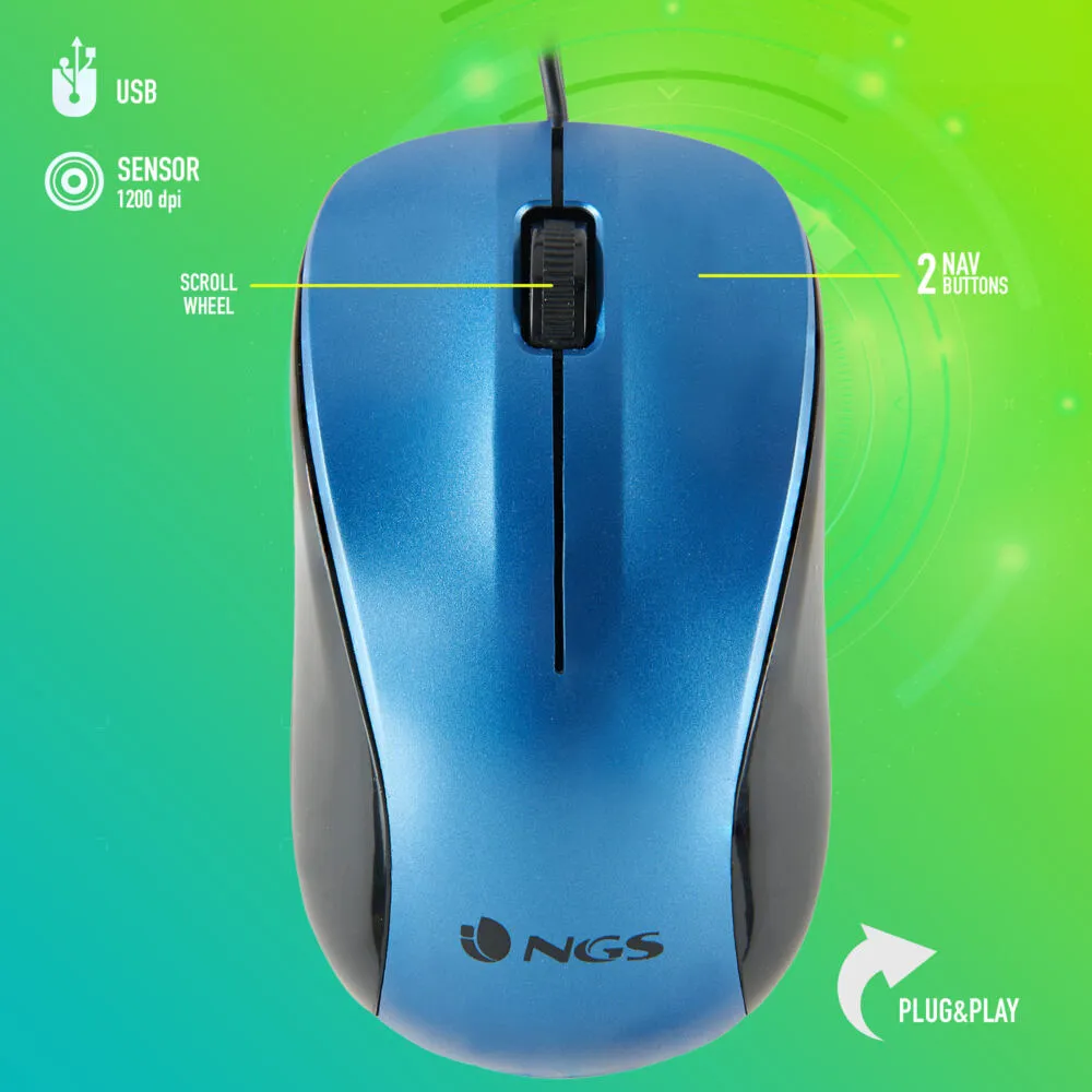NGS CREW NGS--1093 1200 DPI Optik Mouse Thumbnail 9