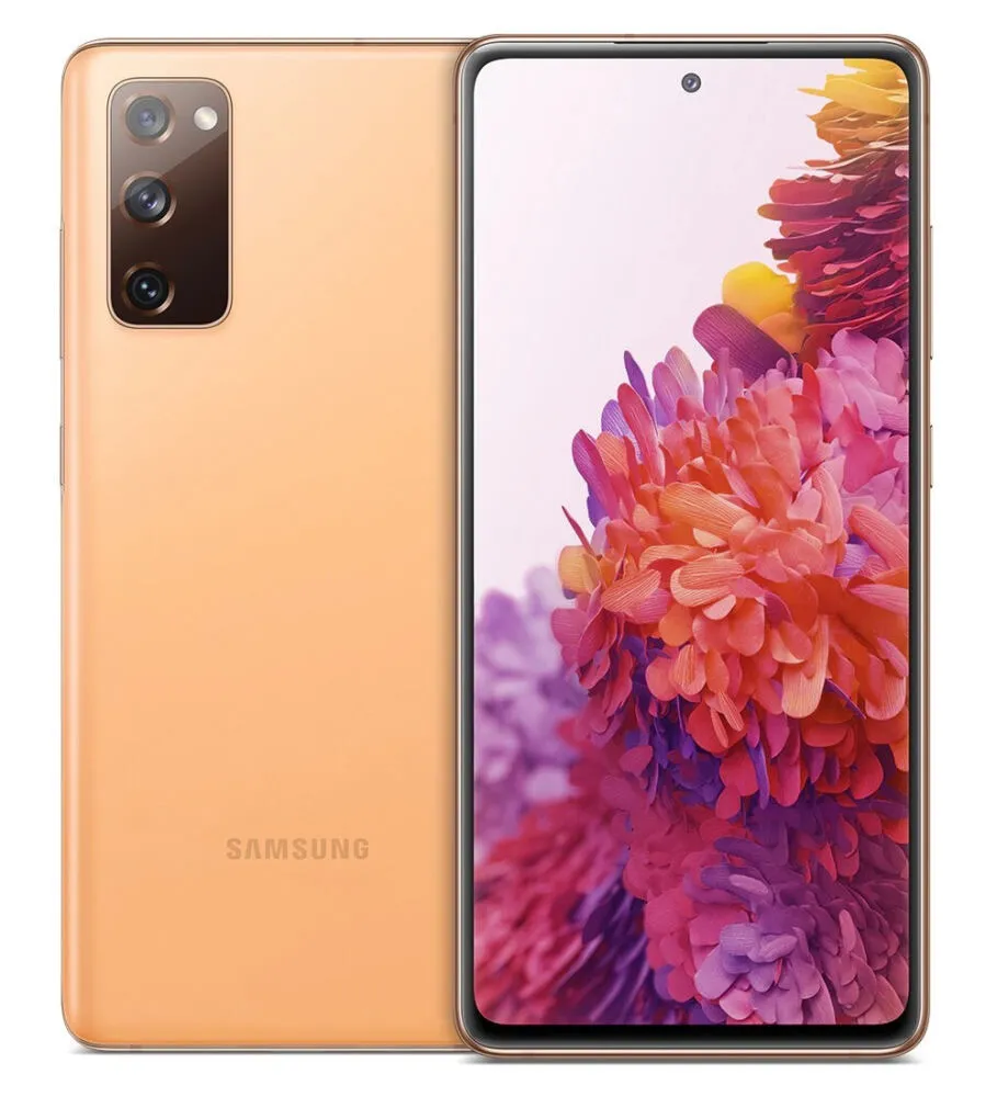 Samsung Galaxy S20 FE SM-G780G 16,5 cm (6.5") Hibrid Çift SIM 4G USB C Tipi 6 GB 128 GB 4500 mAh Turuncu Akıllı Telefon
