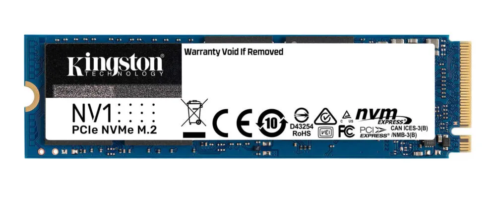 Kingston Technology NV1 1 TB SNVS/1000G M.2 Gen3 NVMe SSD Thumbnail 6