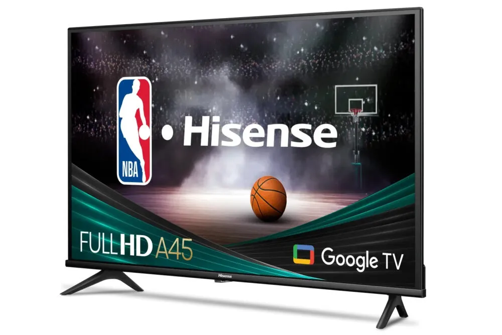 Hisense 32A45K 80 cm (31.5") Full HD kalitesi Smart Wi-Fi Siyah TV Thumbnail 1