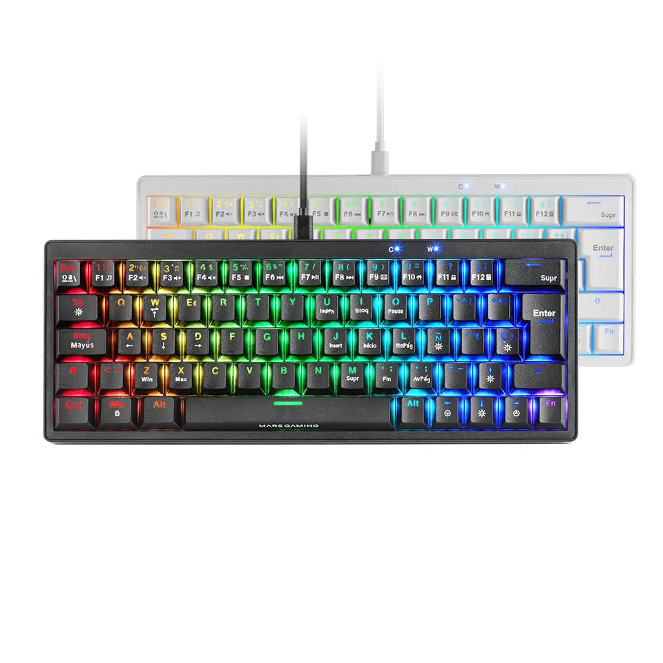 Mars Gaming MKMINIPROWBES Mekanik RGB Oyuncu Klavyesi Thumbnail 4