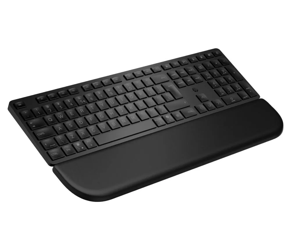 HP Çoklu Cihaz Çift Modlu Bilek Destekli 585K BD5F7AA Kablosuz Klavye Thumbnail 1