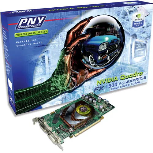 HP NVIDIA Quadro FX1500 256MB PCIe GDDR3 Ekran Kartı Thumbnail 0