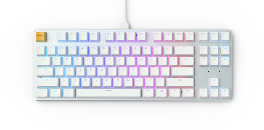 Glorious Gaming GMMK GLO-GMMK-TKL-BRN-W Mekanik RGB Oyuncu Klavyesi Thumbnail 10