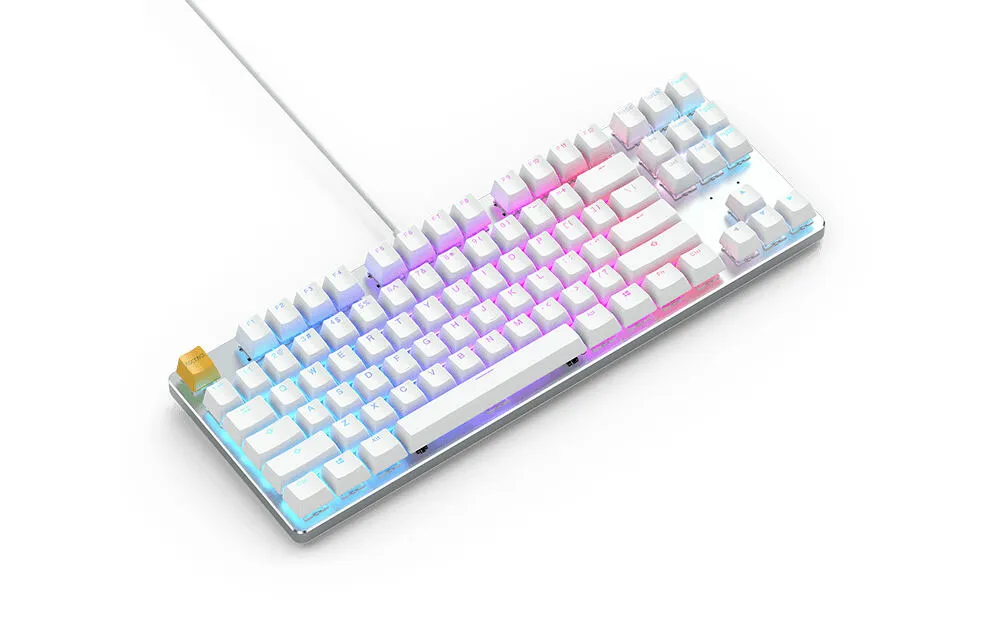 Glorious Gaming GMMK GLO-GMMK-TKL-BRN-W Mekanik RGB Oyuncu Klavyesi Thumbnail 2