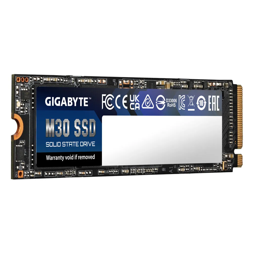 GIGABYTE M30 1 TB GP-GM301TB-G M.2 Gen3 NVMe SSD Thumbnail 1