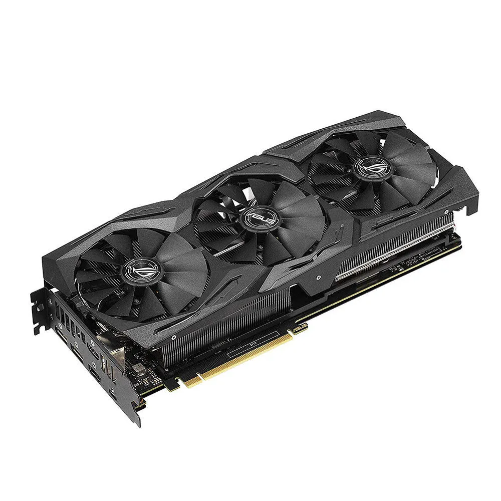 ASUS ROG-STRIX-RTX2070-O8G-GAMING 8 GB 90YV0C90-M0NA00 GDDR6 Ekran Kartı Thumbnail 0