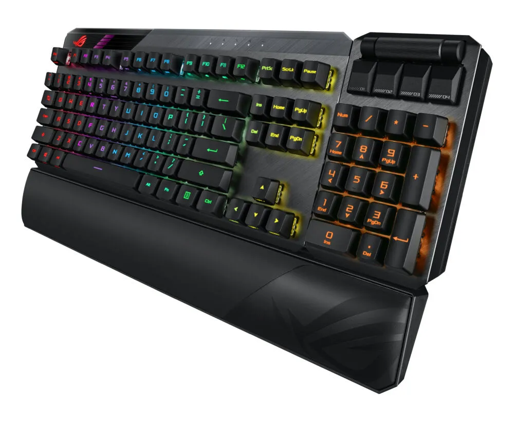 ASUS ROG CLAYMORE II 90MP01W0-BKUA01 Mekanik RGB Kablosuz Oyuncu Klavyesi Thumbnail 3