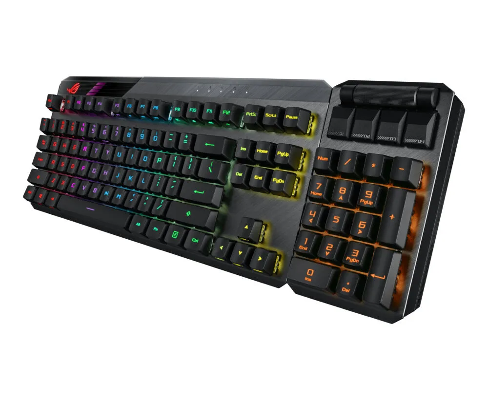 ASUS ROG Claymore II MA02 ROG II/BL/US Mekanik RGB Kablosuz Oyuncu Klavyesi Thumbnail 2