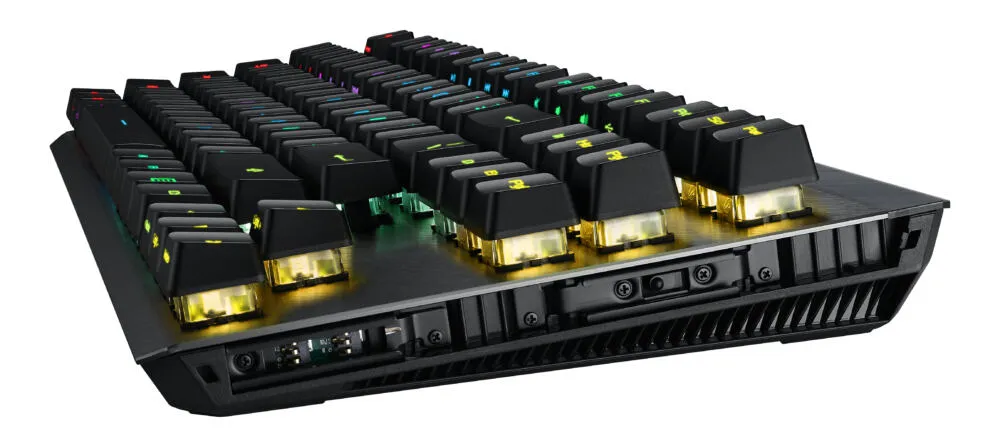 ASUS ROG CLAYMORE II 90MP01W0-BKUA01 Mekanik RGB Kablosuz Oyuncu Klavyesi Thumbnail 9