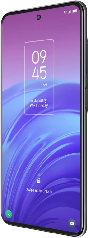TCL 20L 16,9 cm (6.67") Hibrid Çift SIM Android 11 4G USB C Tipi 5000 mAh Siyah Akıllı Telefon