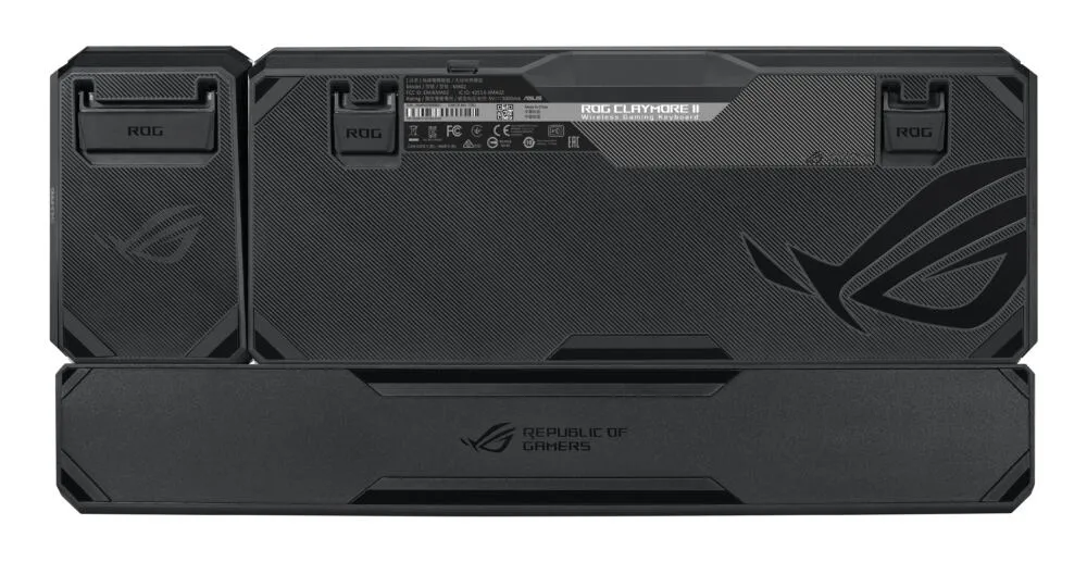 ASUS ROG Claymore II MA02 ROG II/BL/US Mekanik RGB Kablosuz Oyuncu Klavyesi Thumbnail 8