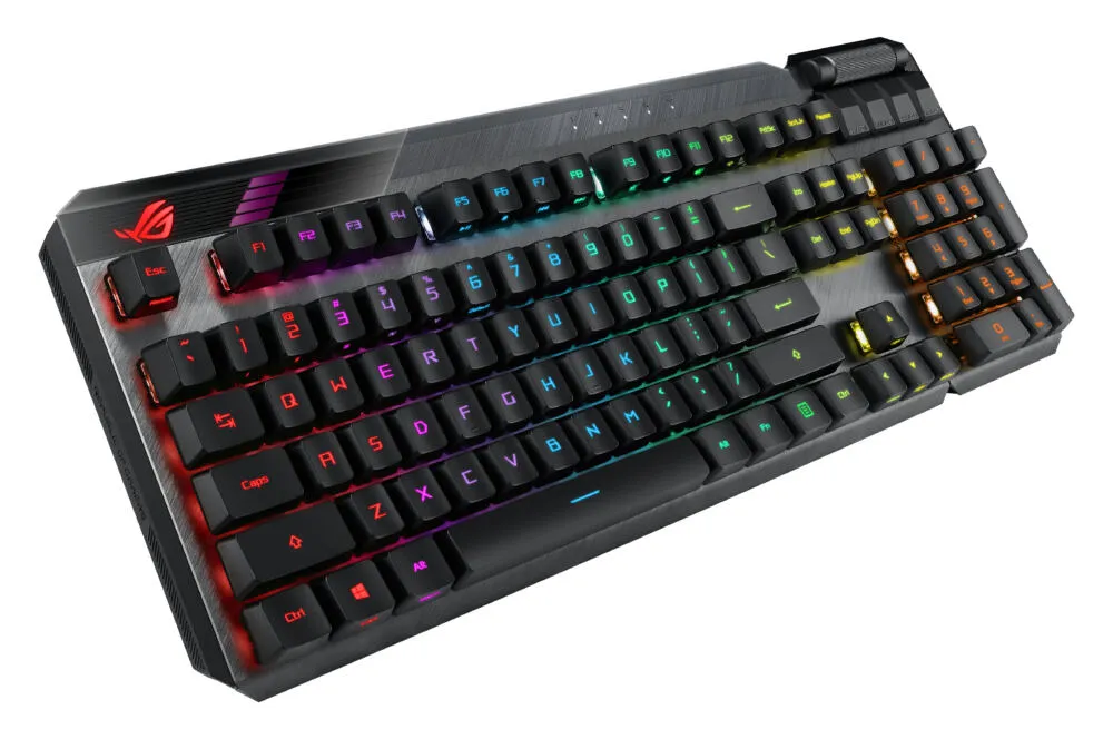 ASUS ROG Claymore II MA02 ROG II/BL/US Mekanik RGB Kablosuz Oyuncu Klavyesi Thumbnail 4