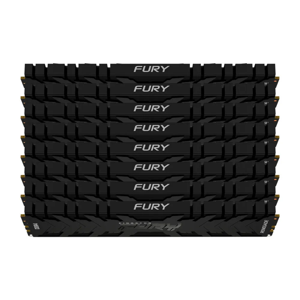 Kingston Technology Renegade 128 GB KF430C15RB1K8/128 (8x16GB) DDR4 DIMM RAM Bellek Thumbnail 2