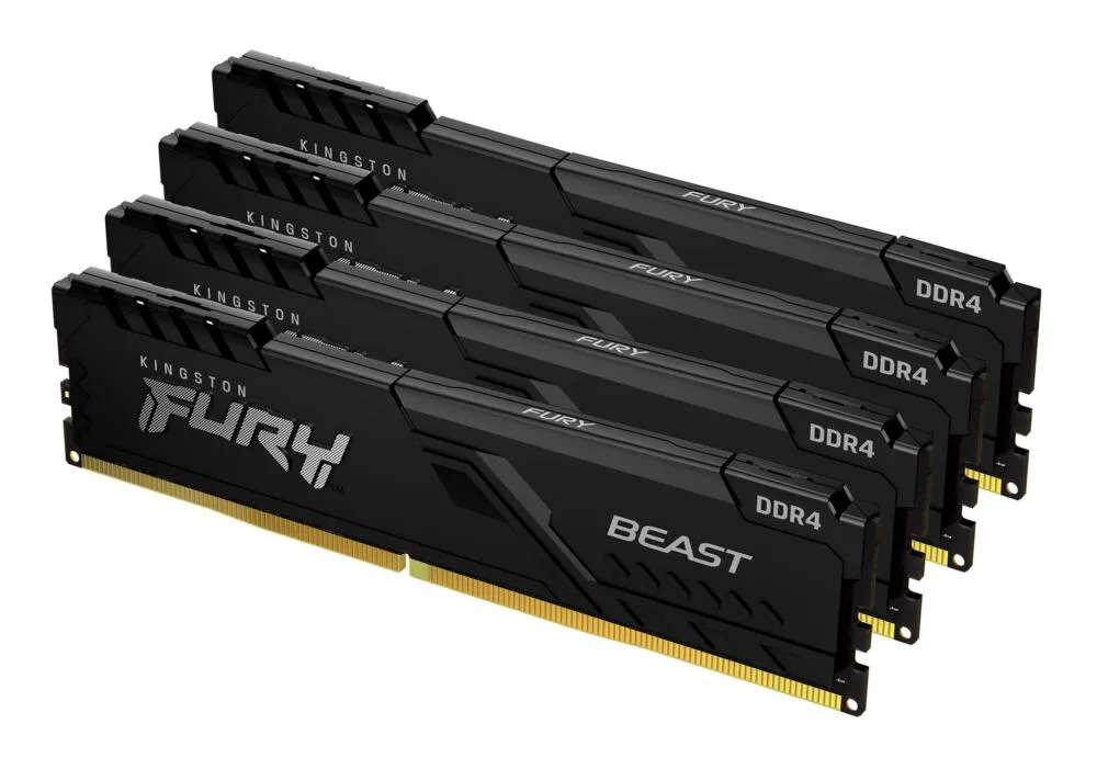 Kingston Technology Beast 128 GB KF430C16BBK4/128 (4x32GB) DDR4 DIMM RAM Bellek Thumbnail 9