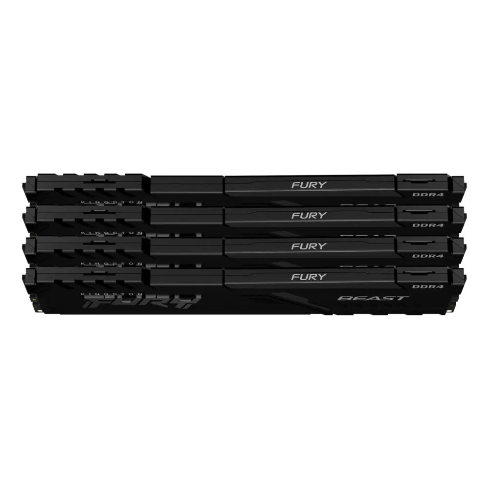 Kingston Technology Beast 64 GB KF432C16BBK4/64 (4x16GB) DDR4 DIMM RAM Bellek Thumbnail 1