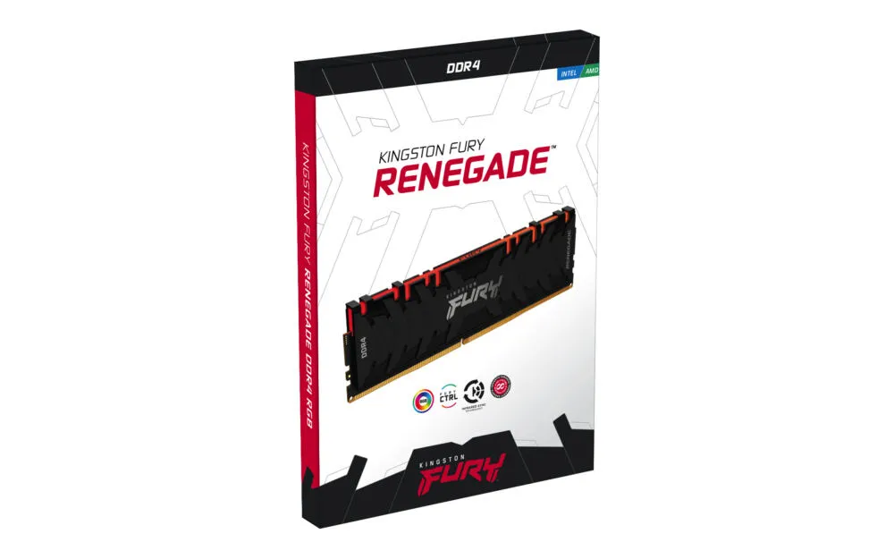 Kingston Technology Renegade RGB 32 GB KF430C16RBA/32 DDR4 DIMM RAM Bellek Thumbnail 8