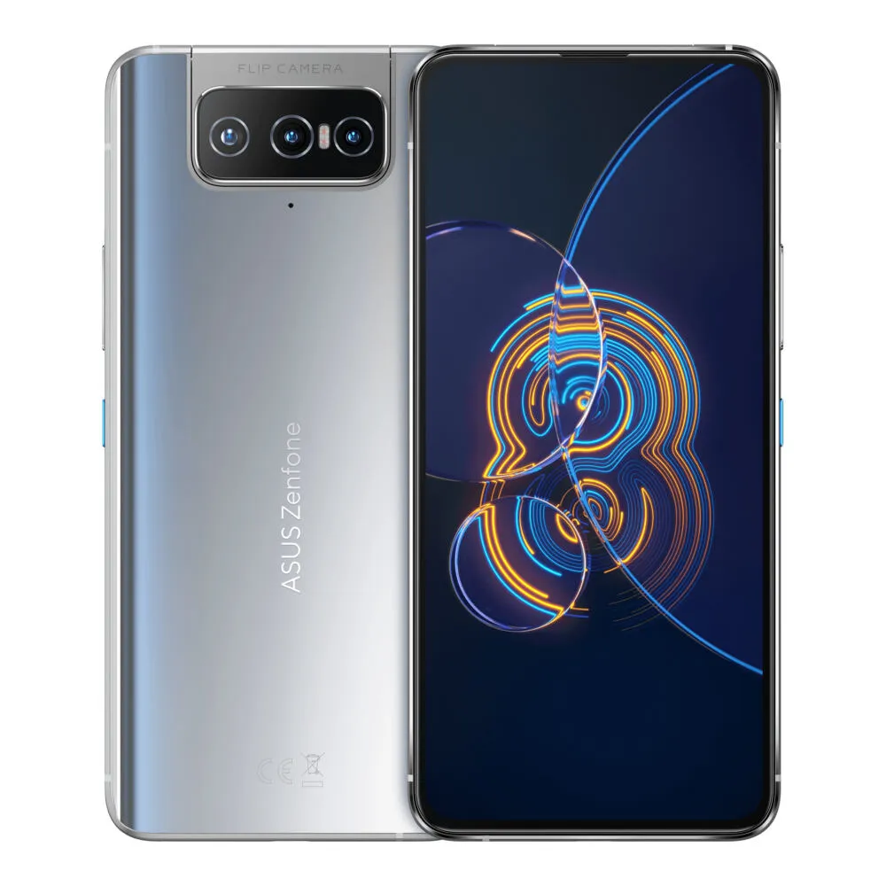ASUS ZenFone 8 Flip 16,9 cm (6.67") Çift SIM Android 11 5G USB C Tipi 8 GB 256 GB 5000 mAh Gümüş Akıllı Telefon