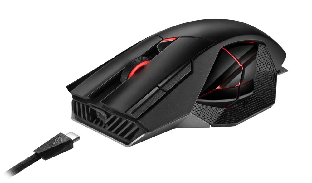 ASUS Spatha X 90MP0220-BMUA00 19000 DPI Kablosuz Oyuncu Faresi Thumbnail 3