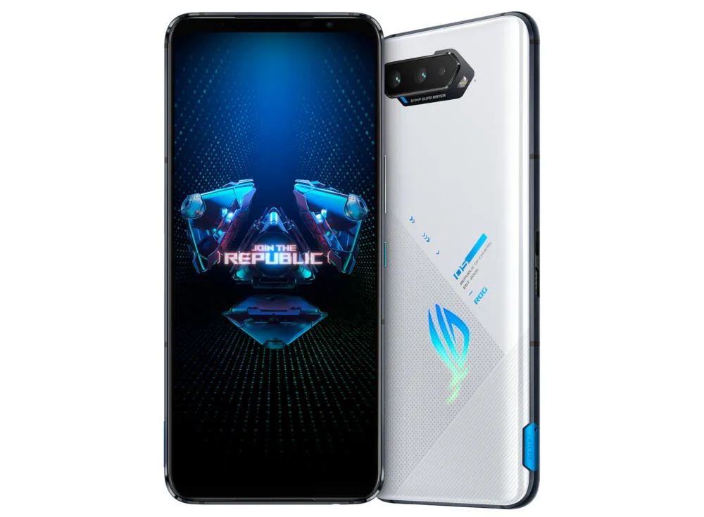 ASUS ROG Phone 5 17,2 cm (6.78") Çift SIM Android 11 5G USB C Tipi 12 GB 256 GB 6000 mAh Beyaz Akıllı Telefon Thumbnail 1