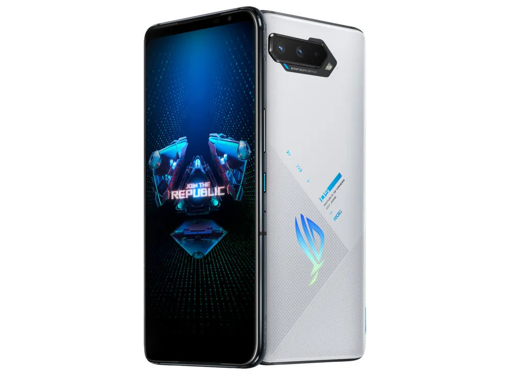 ASUS ROG Phone 5 17,2 cm (6.78") Çift SIM Android 11 5G USB C Tipi 12 GB 256 GB 6000 mAh Beyaz Akıllı Telefon Thumbnail 2