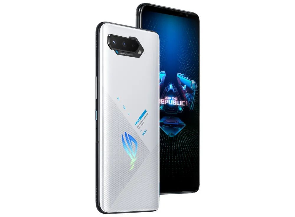 ASUS ROG Phone 5 17,2 cm (6.78") Çift SIM Android 11 5G USB C Tipi 12 GB 256 GB 6000 mAh Beyaz Akıllı Telefon
