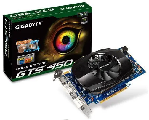 GIGABYTE GV-N450-1GI NVIDIA GeForce GTS 450 1 GB GDDR5 Ekran Kartı