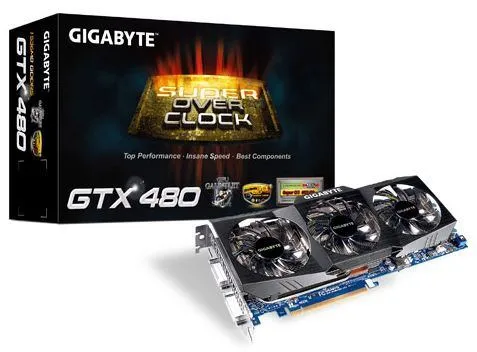 GIGABYTE N480S15I NVIDIA GeForce GTX 480 1,5 GB GDDR5 Ekran Kartı