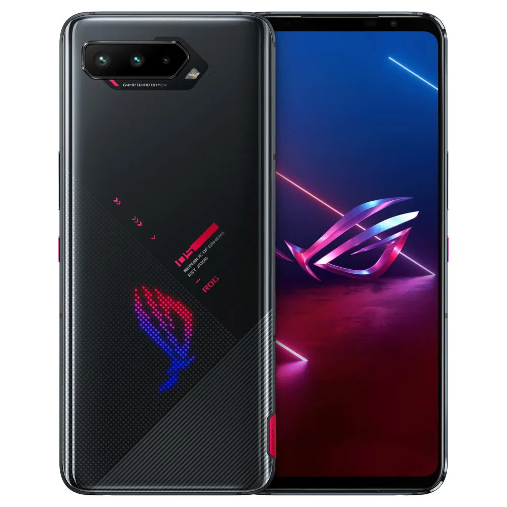 ASUS ROG Phone 5s 17,2 cm (6.78") Çift SIM Android 11 5G USB C Tipi 12 GB 512 GB 6000 mAh Siyah Akıllı Telefon Thumbnail 1