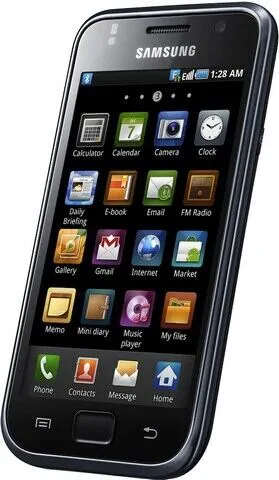 Samsung Galaxy S i9000 10,2 cm (4") Tek SIM Android 2.1 1500 mAh Siyah Akıllı Telefon